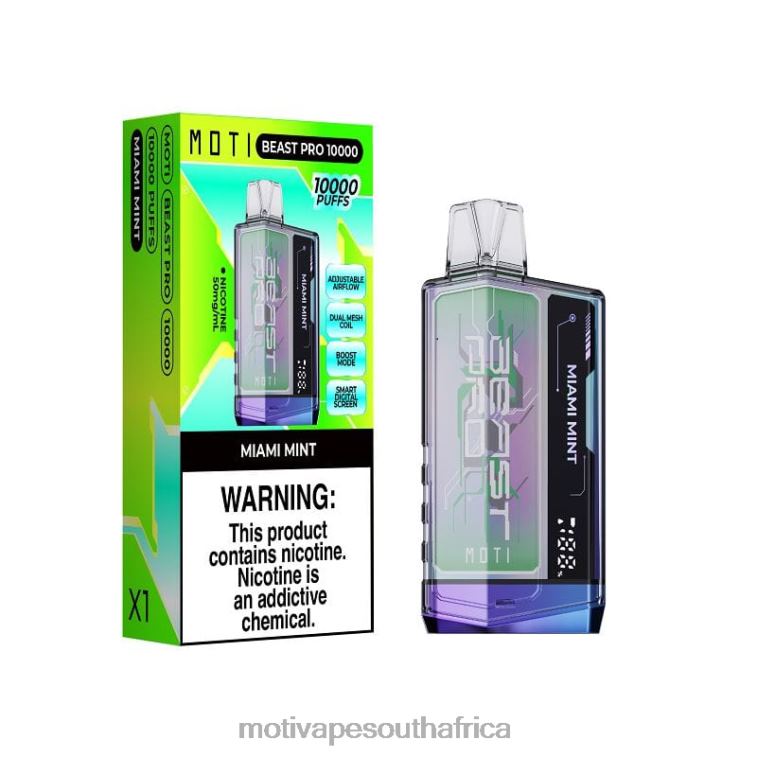 Moti Vape Disposable | MOTI Beast Pro Disposable Vape (5%, 10000 Puffs) Mango Orange VHR2D47