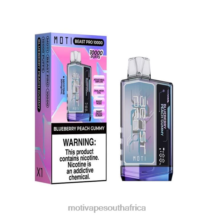 Moti Vape Disposable | MOTI Beast Pro Disposable Vape (5%, 10000 Puffs) Mango Orange VHR2D47