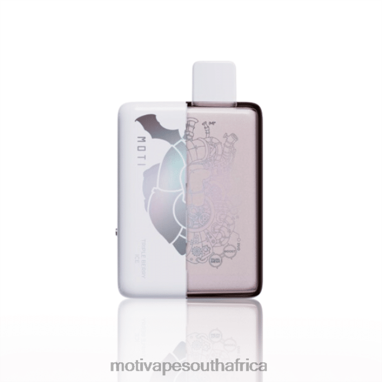 Moti Vape South Africa | MOTI Duo 9000 Disposable Vape (5%, 9000 Puffs) Triple Berry Ice VHR2D71