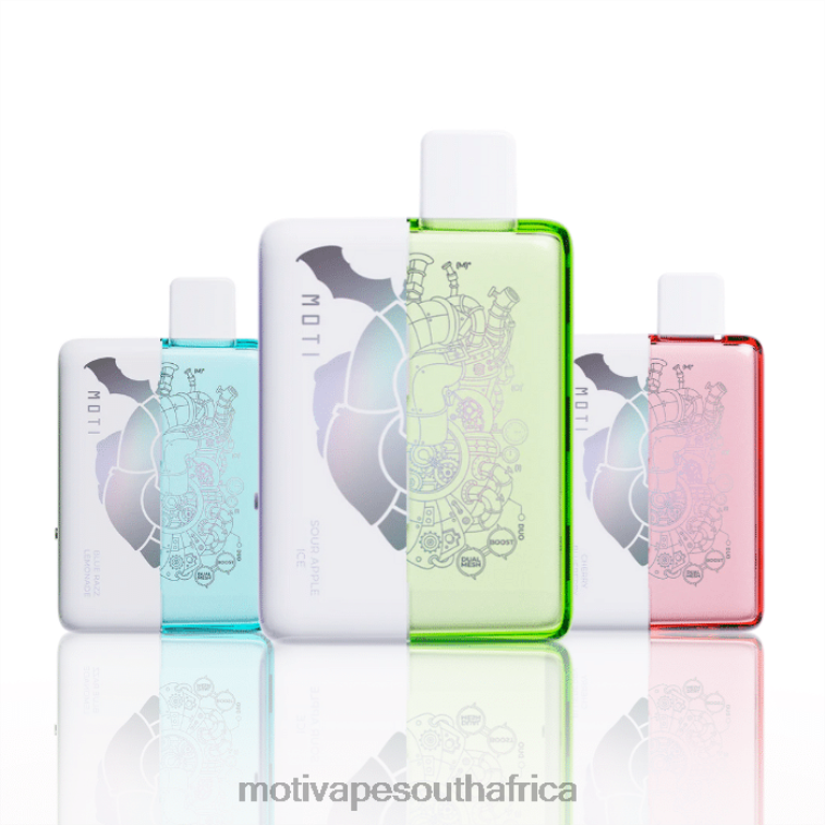 Moti Vape South Africa | MOTI Duo 9000 Disposable Vape (5%, 9000 Puffs) Triple Berry Ice VHR2D71