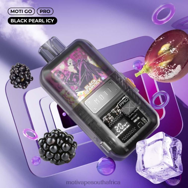 Moti Vape 5000 Puffs | MOTI Go Pro Disposable Vape (5%, 12000 Puffs) Blueberry Ribbon VHR2D14