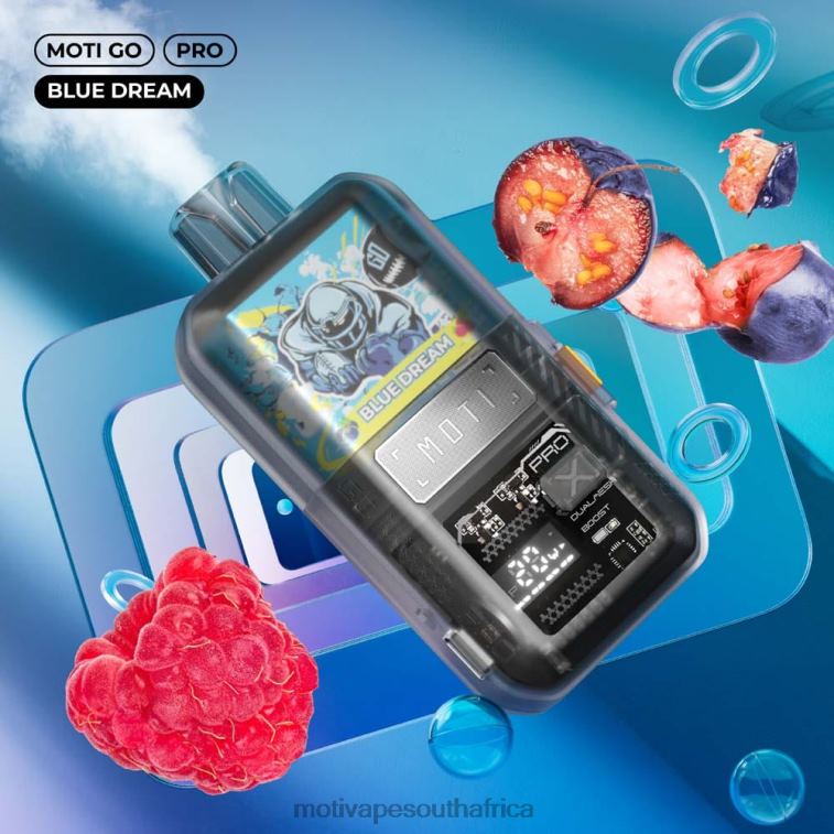 Moti Vape 5000 Puffs | MOTI Go Pro Disposable Vape (5%, 12000 Puffs) Blueberry Ribbon VHR2D14