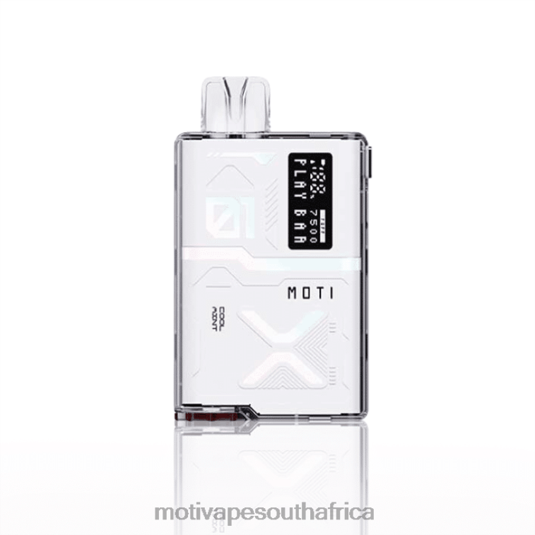 Moti Vape Amazon | MOTI Play Bar 7500 Disposable Vape (5%, 7500 Puffs) Cool Mint VHR2D60