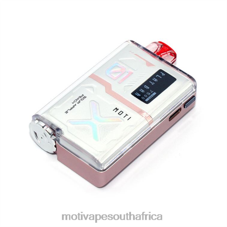Moti Vape Near Me | MOTI Play Bar 7500 Disposable Vape (5%, 7500 Puffs) Sour Apple Peach VHR2D56