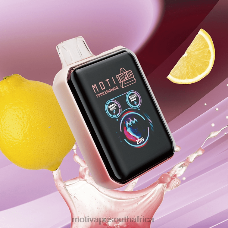 Moti Vape Review | MOTI Triplus 20K Disposable Vape (5%, 20000 Puffs) Pink Lemonade VHR2D8