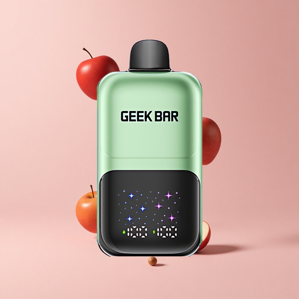 Double Apple GEEK BAR 2GO 50000 Puffs Dual Tanks 20mL 5% Nicotine
