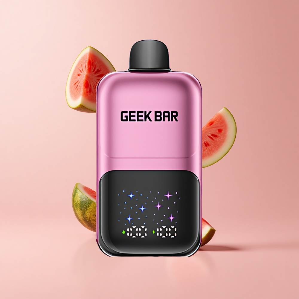 Peach & Watermelon GEEK BAR 2GO 50K Puffs 20mL Dual Tanks Disposable Vape