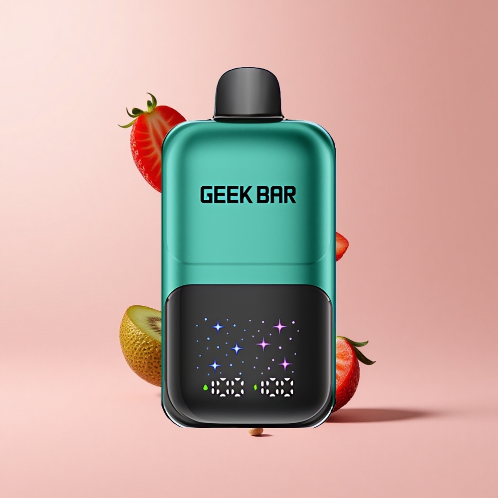 Strawberry & Kiwi GEEK BAR 2GO 50000 Puffs Dual Tanks 20mL