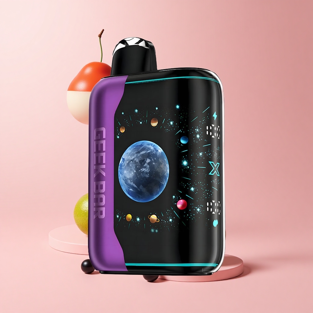 Berry Cherry Lime GEEK BAR Platinum 25000 Puffs Dual Mesh USB-C