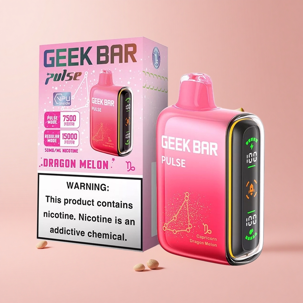 Blue Razz GEEK BAR Pulse 15000 Puffs 16ML 5% Nicotine USB-C Airflow