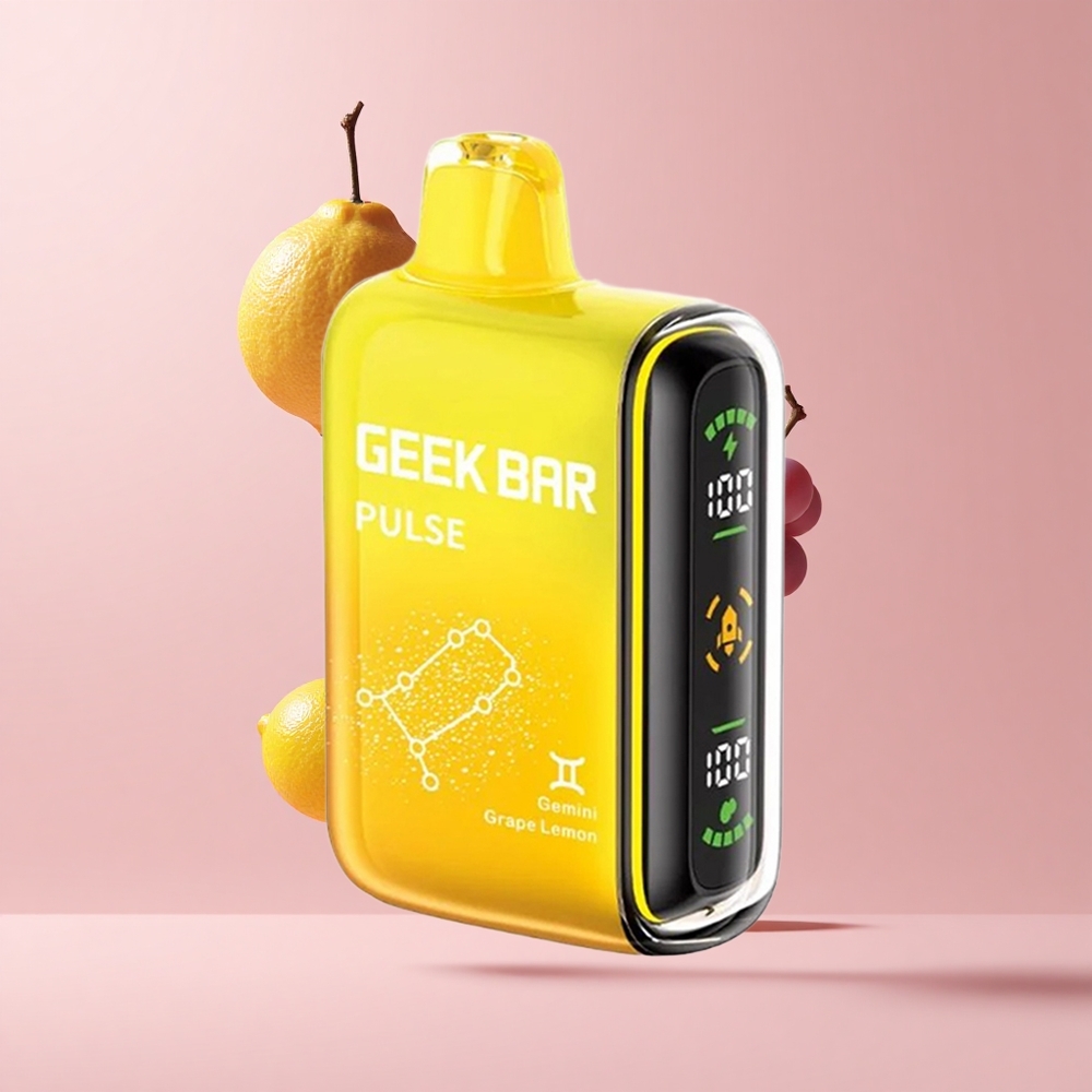 Blue Razz GEEK BAR Pulse 15000 Puffs 16ML 5% Nicotine USB-C Airflow