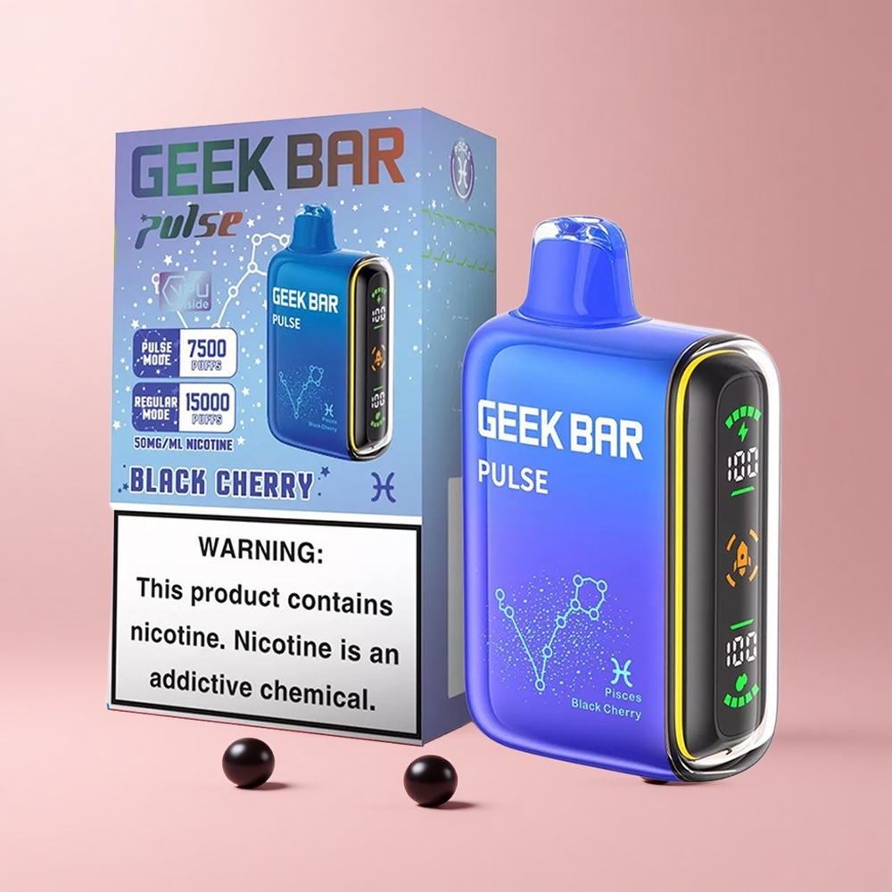 Blue Razz GEEK BAR Pulse 15000 Puffs 16ML 5% Nicotine USB-C Airflow
