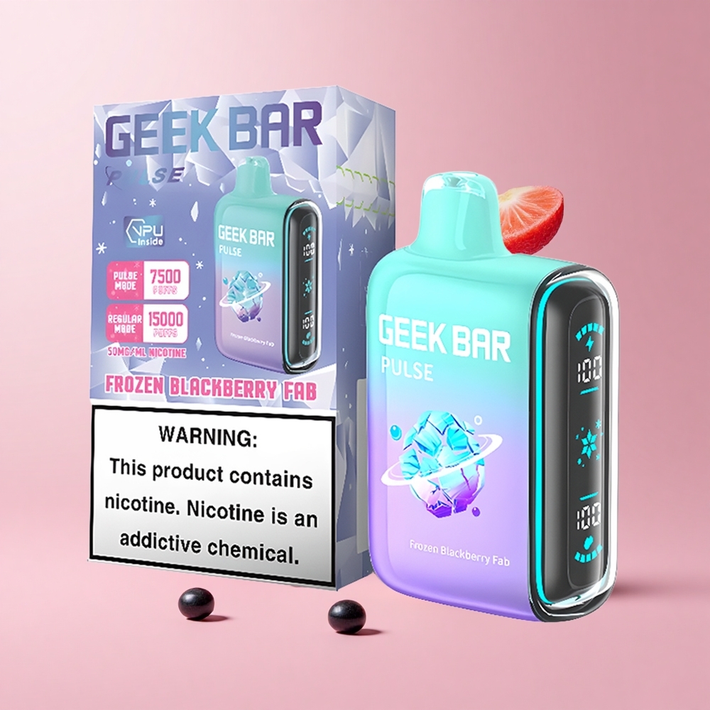 Frozen GEEK BAR Pulse 15000 Puffs 16ML 5% Nicotine USB-C