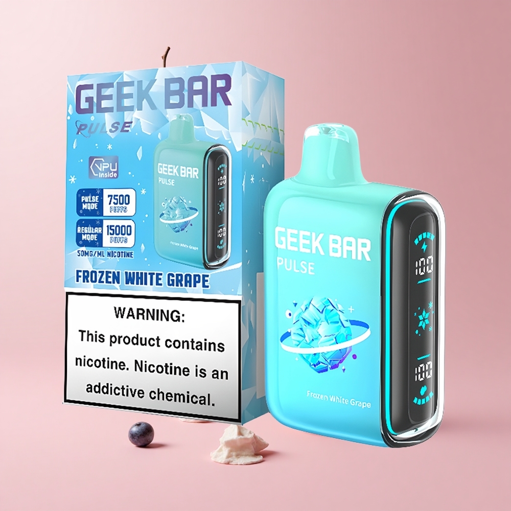 Frozen GEEK BAR Pulse 15000 Puffs 16ML 5% Nicotine USB-C