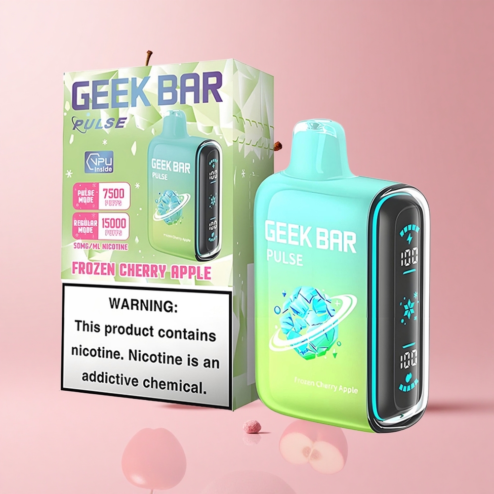 Frozen GEEK BAR Pulse 15000 Puffs 16ML 5% Nicotine USB-C