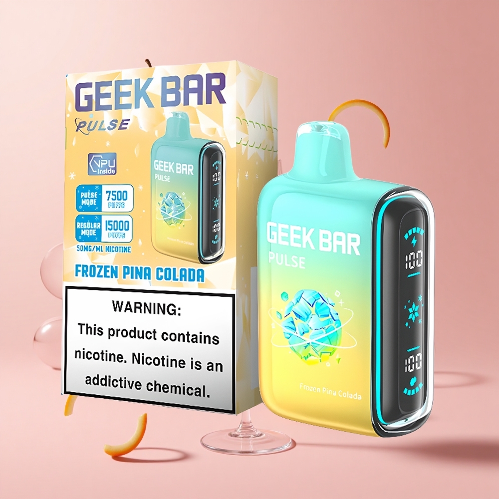 Frozen GEEK BAR Pulse 15000 Puffs 16ML 5% Nicotine USB-C