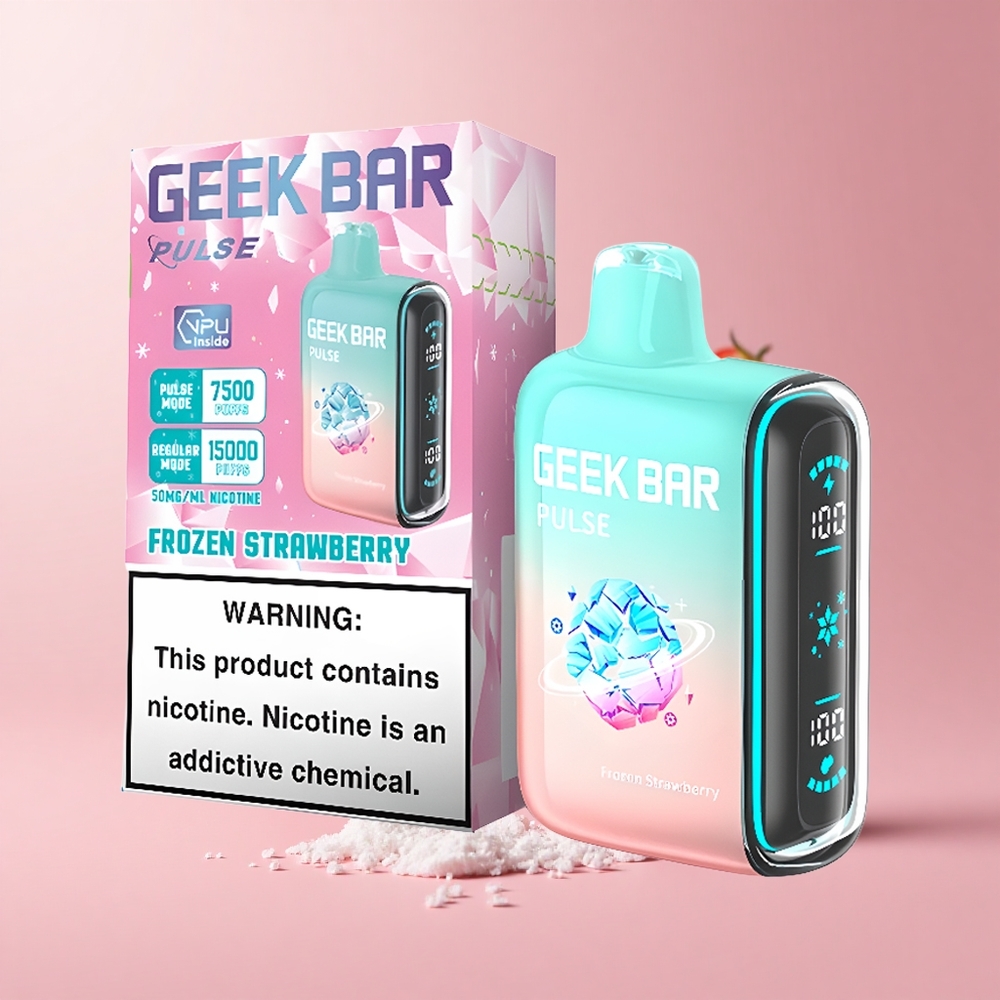 Frozen GEEK BAR Pulse 15000 Puffs 16ML 5% Nicotine USB-C