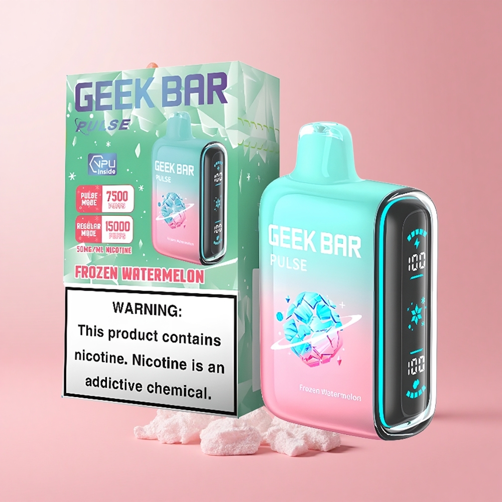 Frozen GEEK BAR Pulse 15000 Puffs 16ML 5% Nicotine USB-C