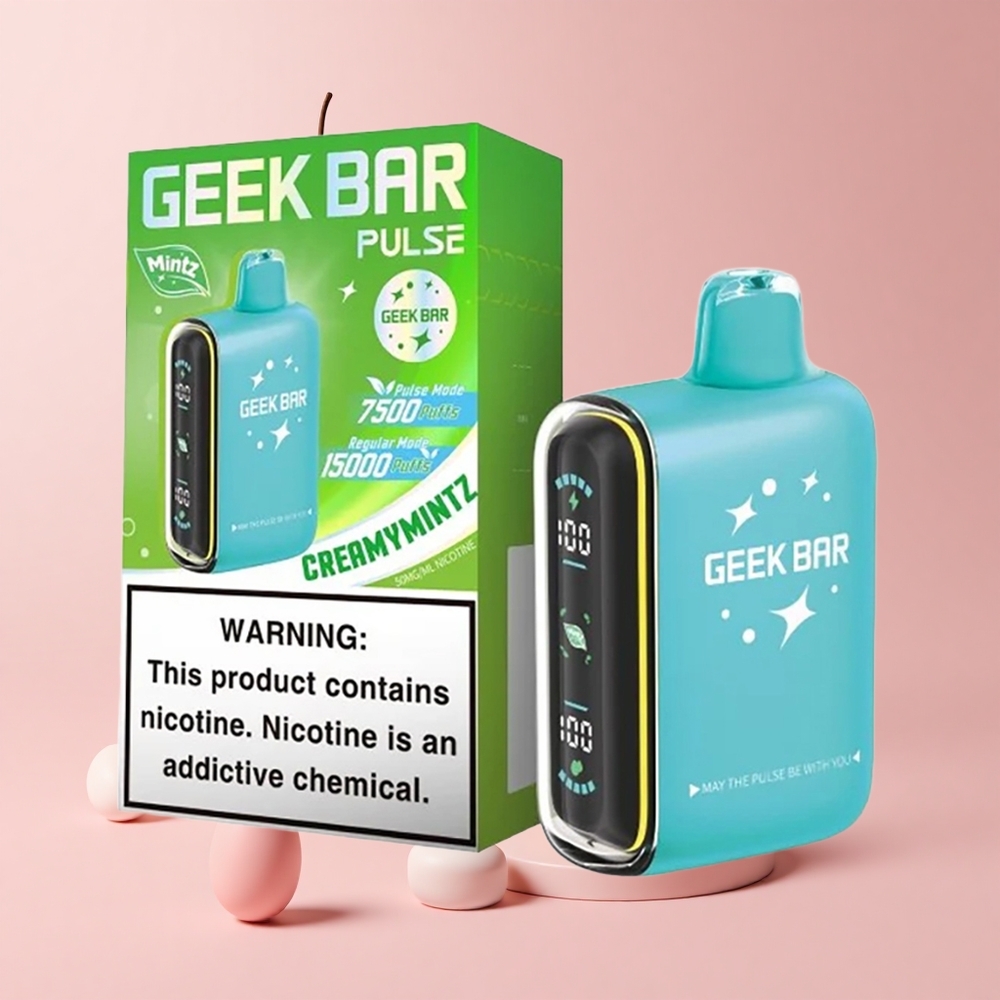 Mintz GEEK BAR Pulse 15000 Puffs 16ML 5% Nicotine USB-C