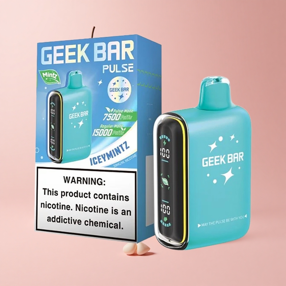Mintz GEEK BAR Pulse 15000 Puffs 16ML 5% Nicotine USB-C
