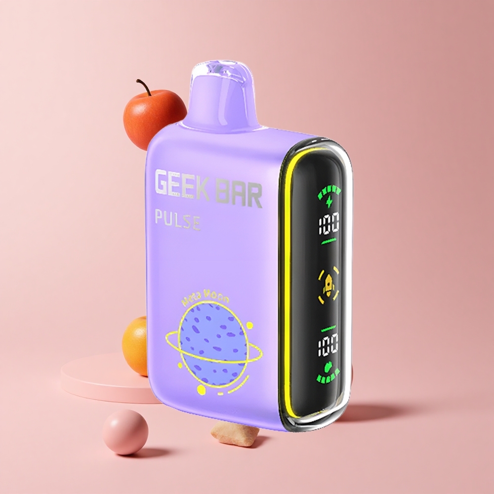 Strawberry Ice Geek Bar Pulse 15000 Puffs 16ML 5% Nicotine Airflow USB-C