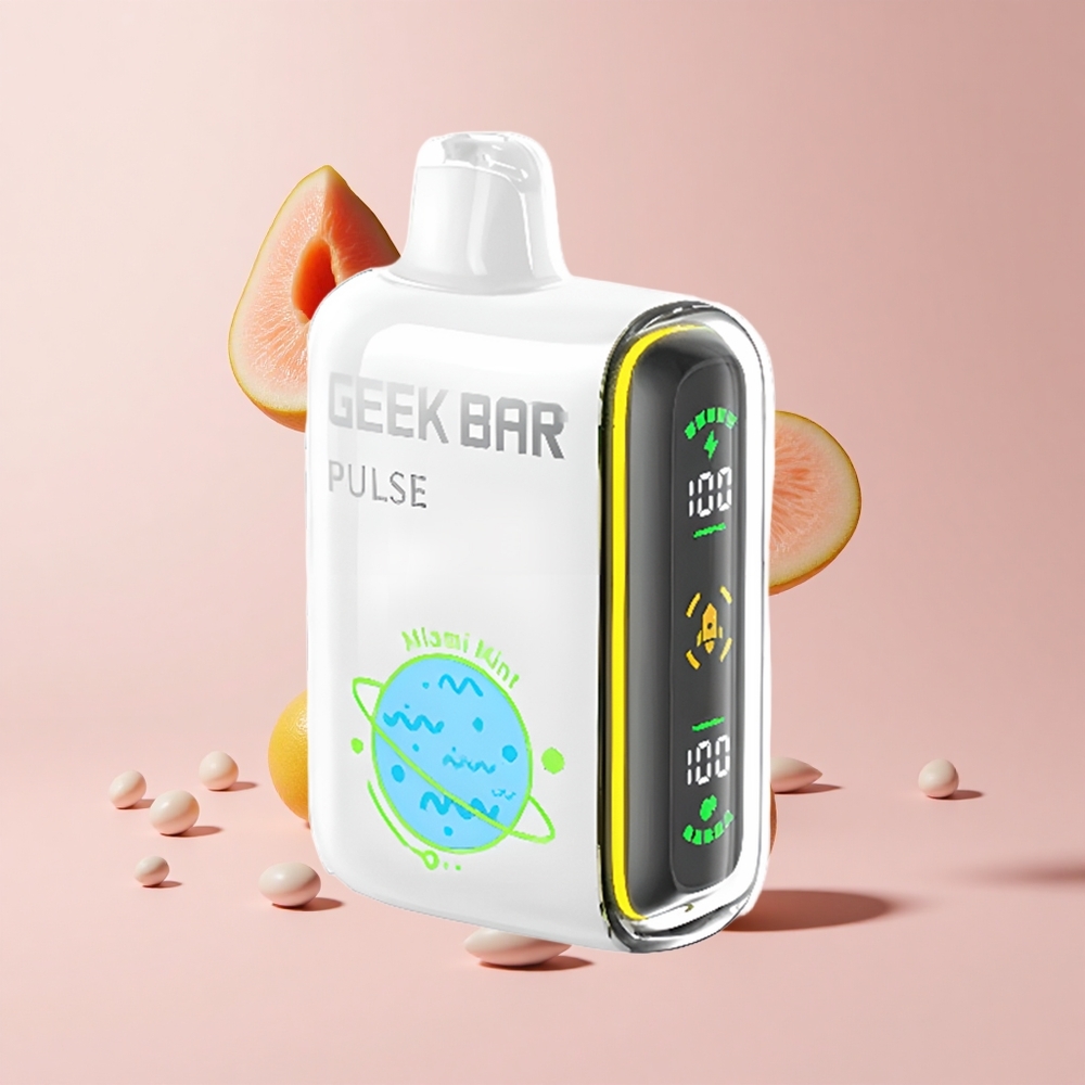 Strawberry Ice Geek Bar Pulse 15000 Puffs 16ML 5% Nicotine Airflow USB-C