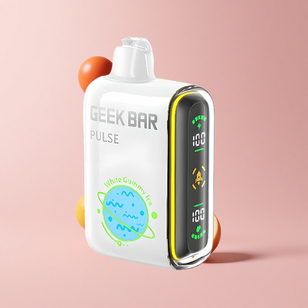 Strawberry Ice Geek Bar Pulse 15000 Puffs 16ML 5% Nicotine Airflow USB-C
