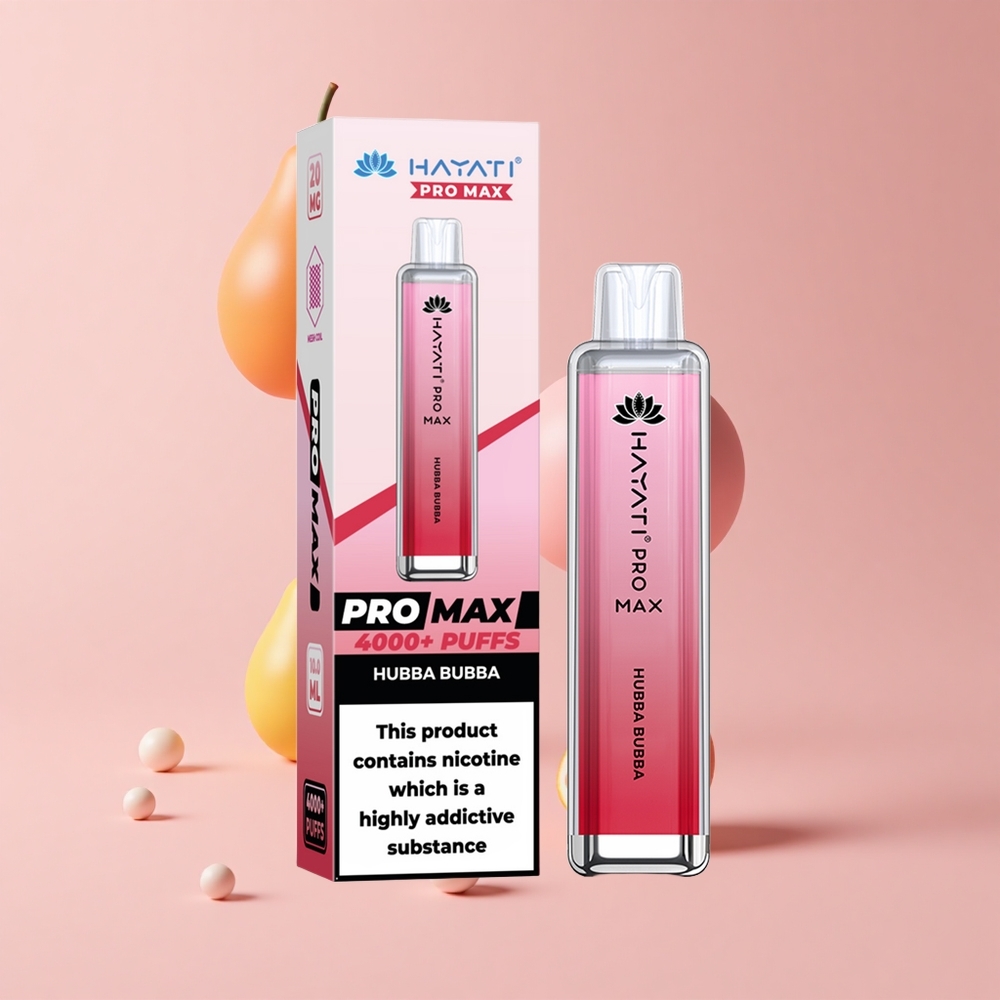 Hubba Bubba Hayati Pro Max 4000 Puffs Dual Mesh Rechargeable