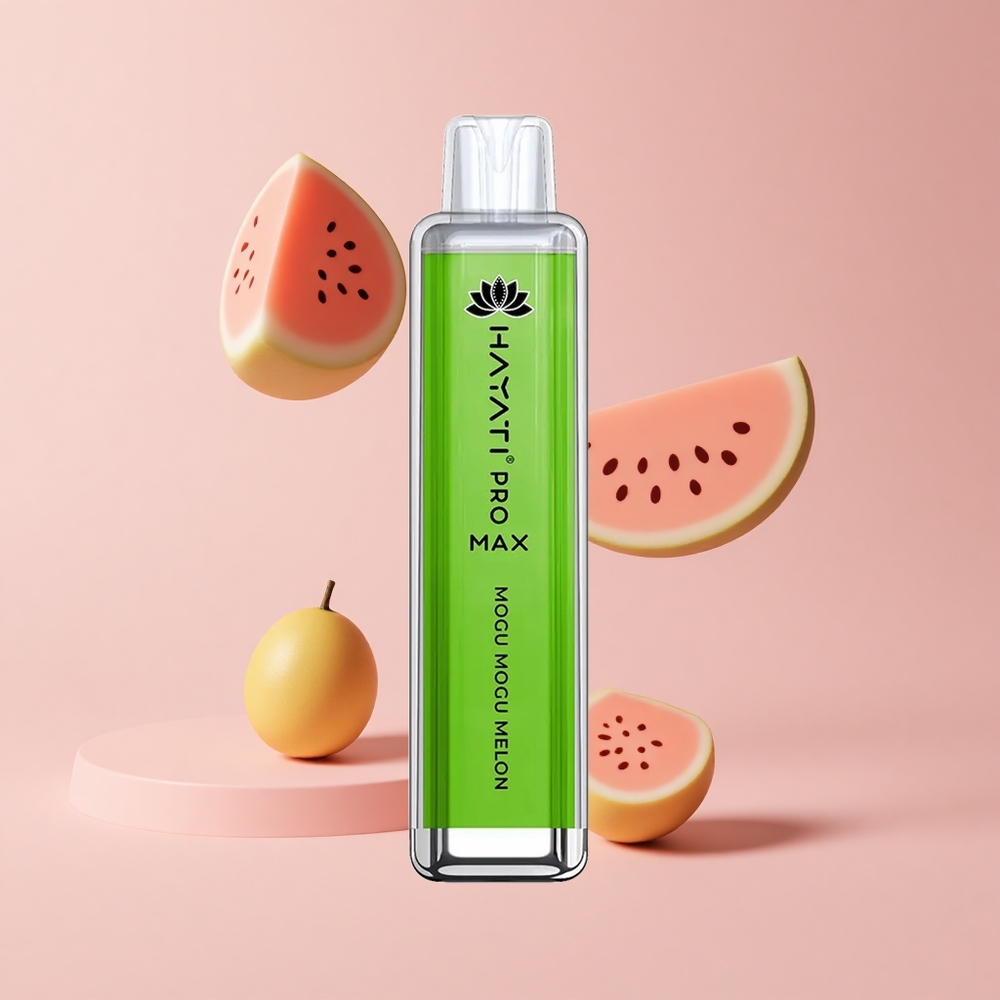 Mogu Mogu Melon Hayati Pro Max 4000 Puffs Rechargeable LED Disposable Vape