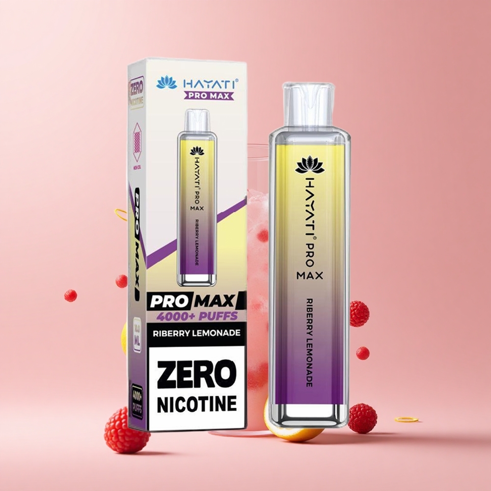 Riberry Lemonade Hayati Pro Max 4000 Puffs Rechargeable Mesh Vape