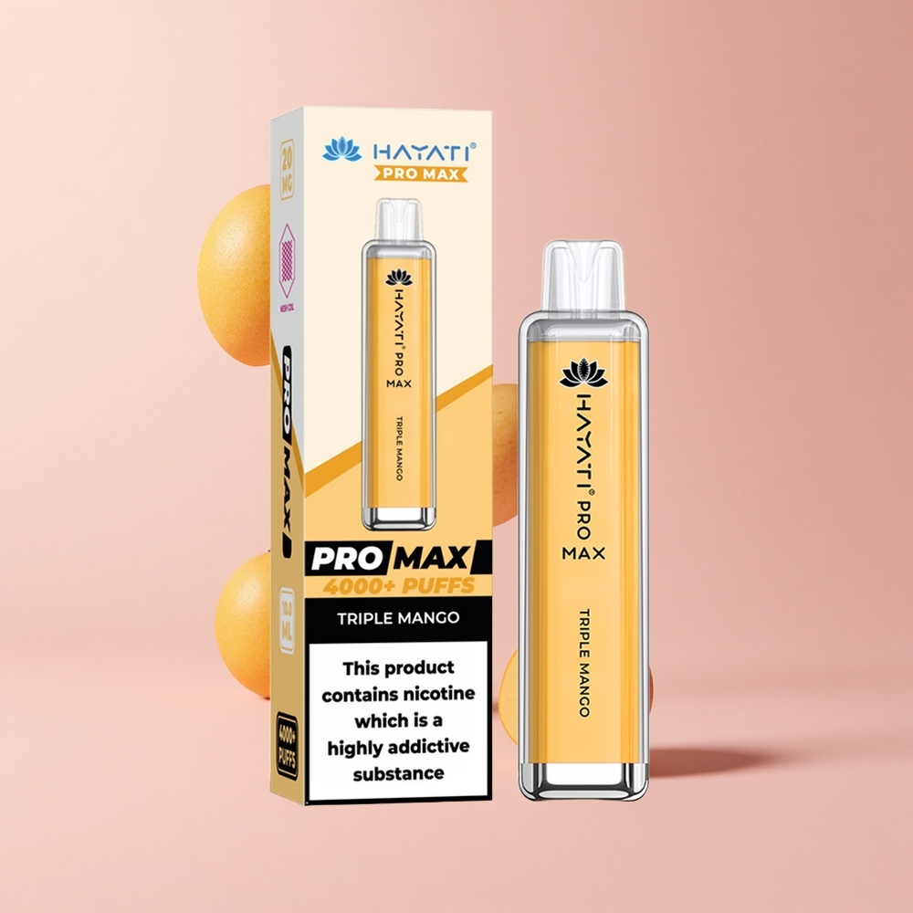 Triple Mango Hayati Pro Max 4000 Puffs 1400mAh Mesh Disposable Vape