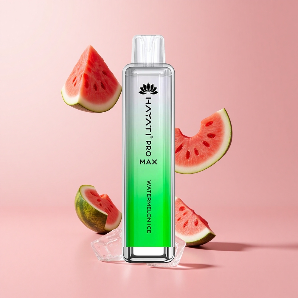 Watermelon Ice Hayati Pro Max 4000 Puffs Rechargeable Dual Mesh