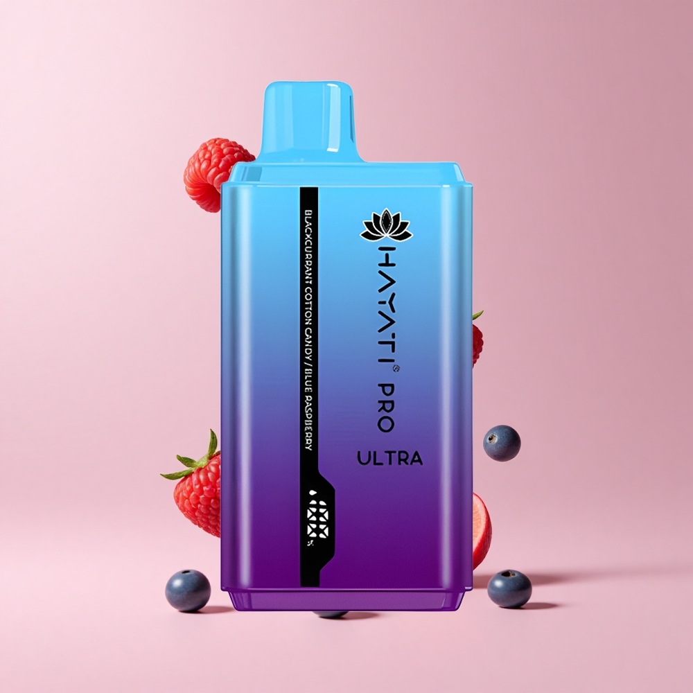 Blackcurrant Cotton Candy Hayati Pro Ultra 15000 Puffs 2 12ml
