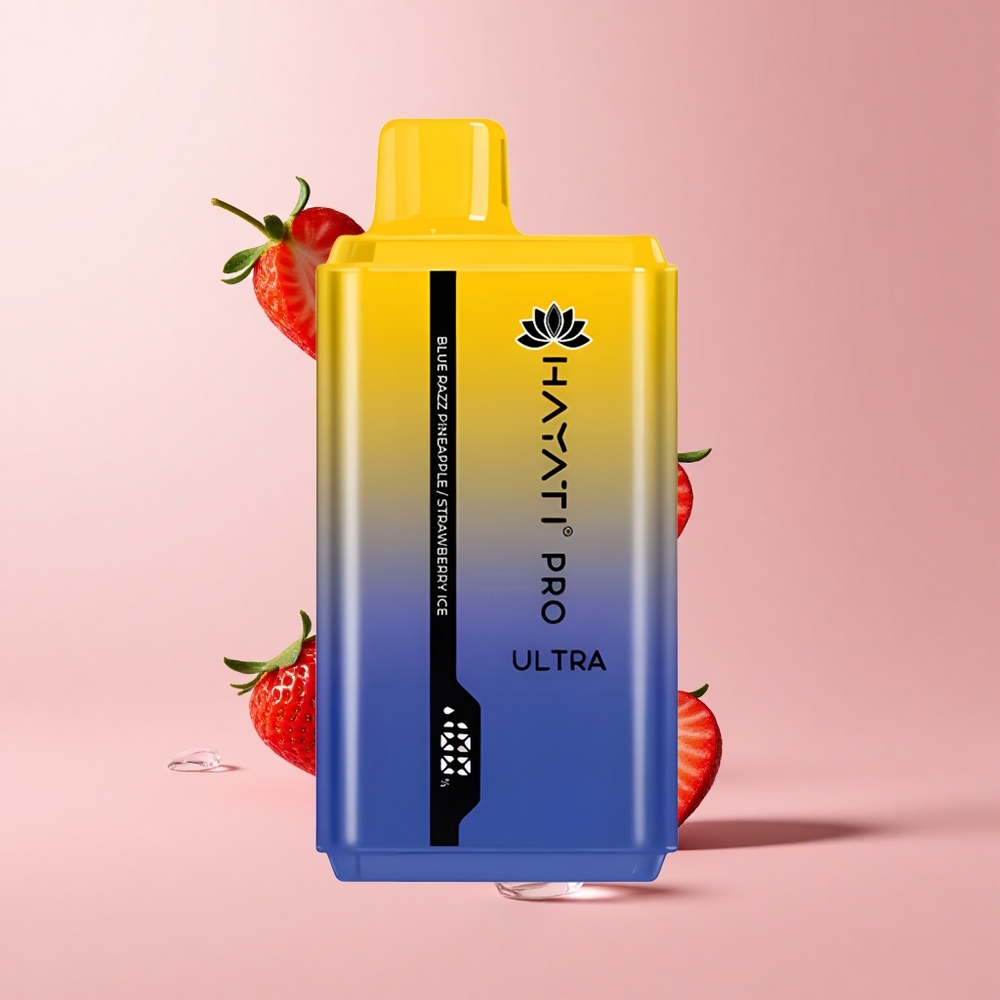Blue Razz Pineapple Hayati Pro Ultra 15000 Puffs 850mAh 24ml 2% Nicotine