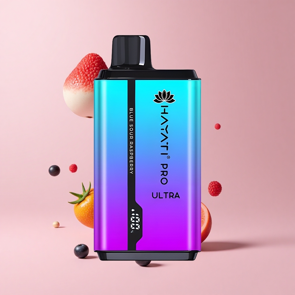 Blue Sour Raspberry Hayati Pro Ultra 15000 Puffs 2 12ml 2% Nicotine