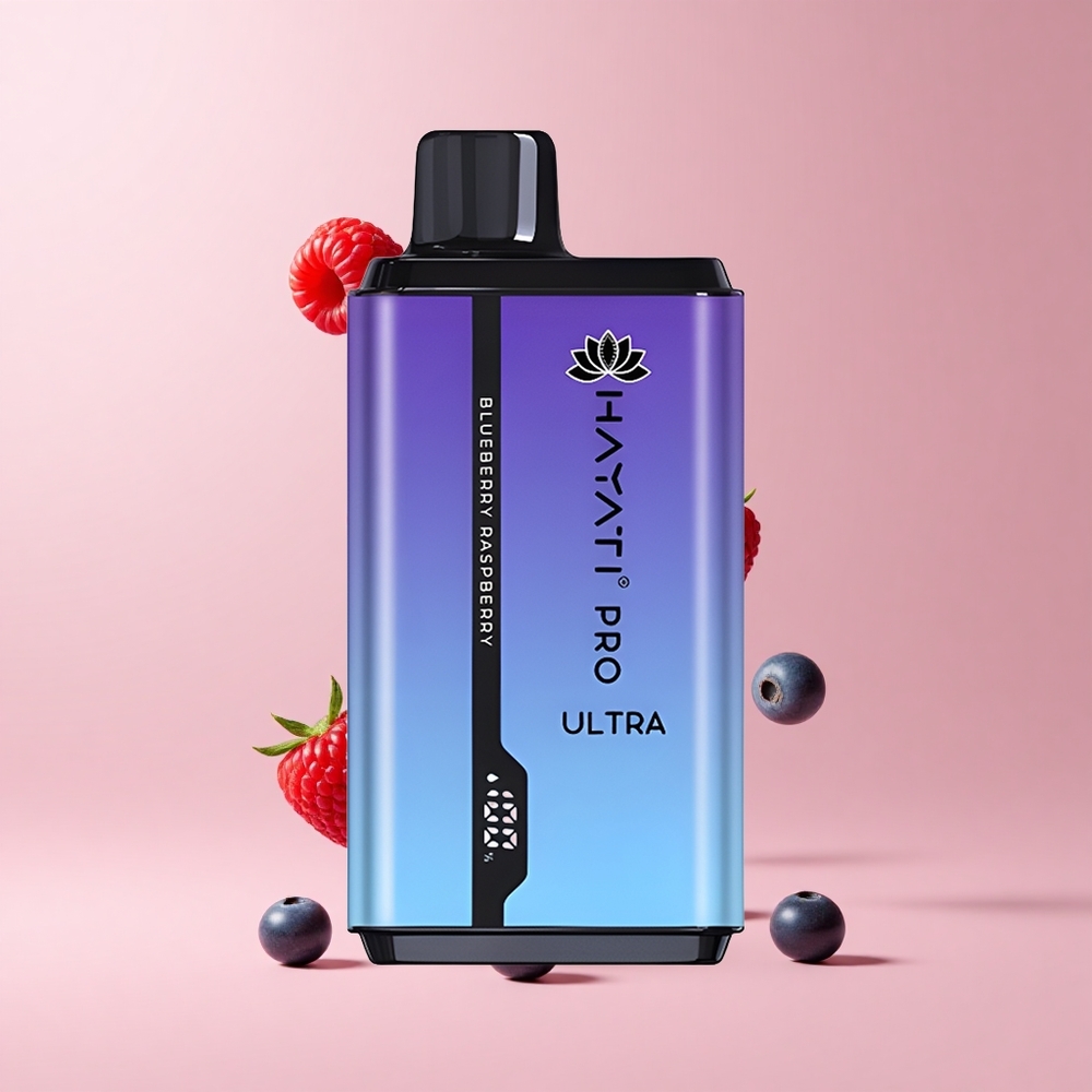 Blueberry Raspberry Hayati Pro Ultra 15000 Puffs 850mAh 24ml 2% Nicotine