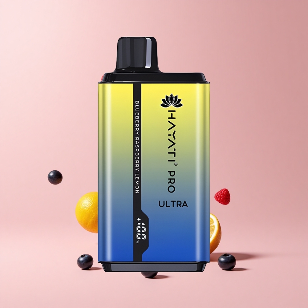 Blueberry Raspberry Lemon Hayati Pro Ultra 15000 Puffs 2 12ml 2% Nicotine