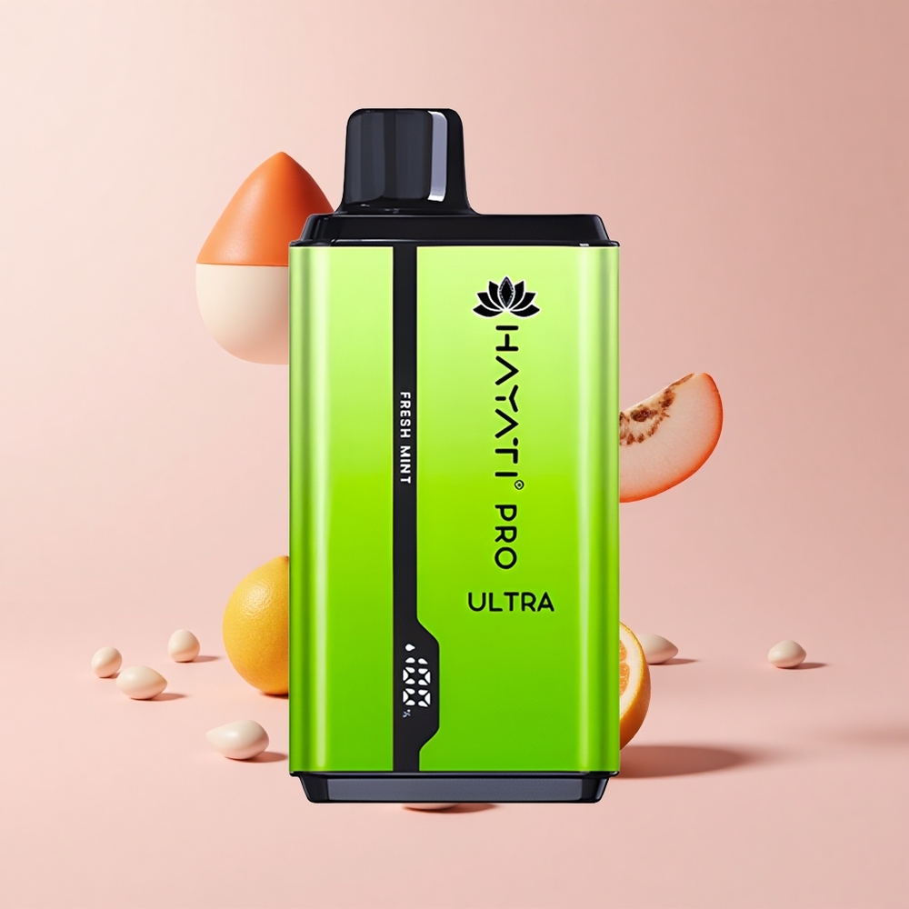 Fresh Mint Hayati Pro Ultra 15000 Puffs 850mAh 2 12ml 2% Nicotine