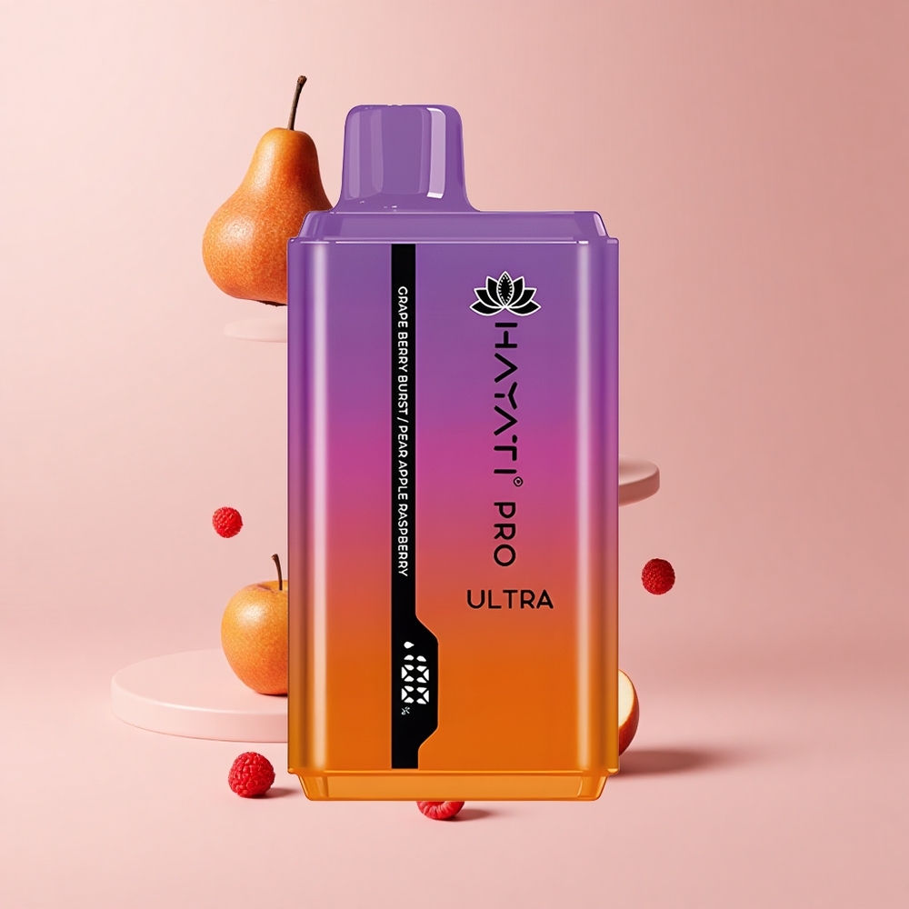 Grape Berry Burst Hayati Pro Ultra 15000 Puffs 2 12ml 2% Nicotine