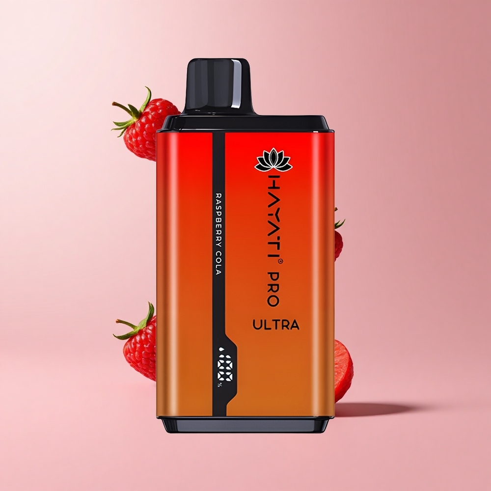 Raspberry Cola Hayati Pro Ultra 15000 Puffs 2 12ml 2% Nicotine