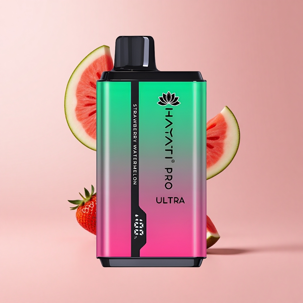 Strawberry Watermelon Hayati Pro Ultra 15000 Puffs 850mAh 24ml 2% Nicotine