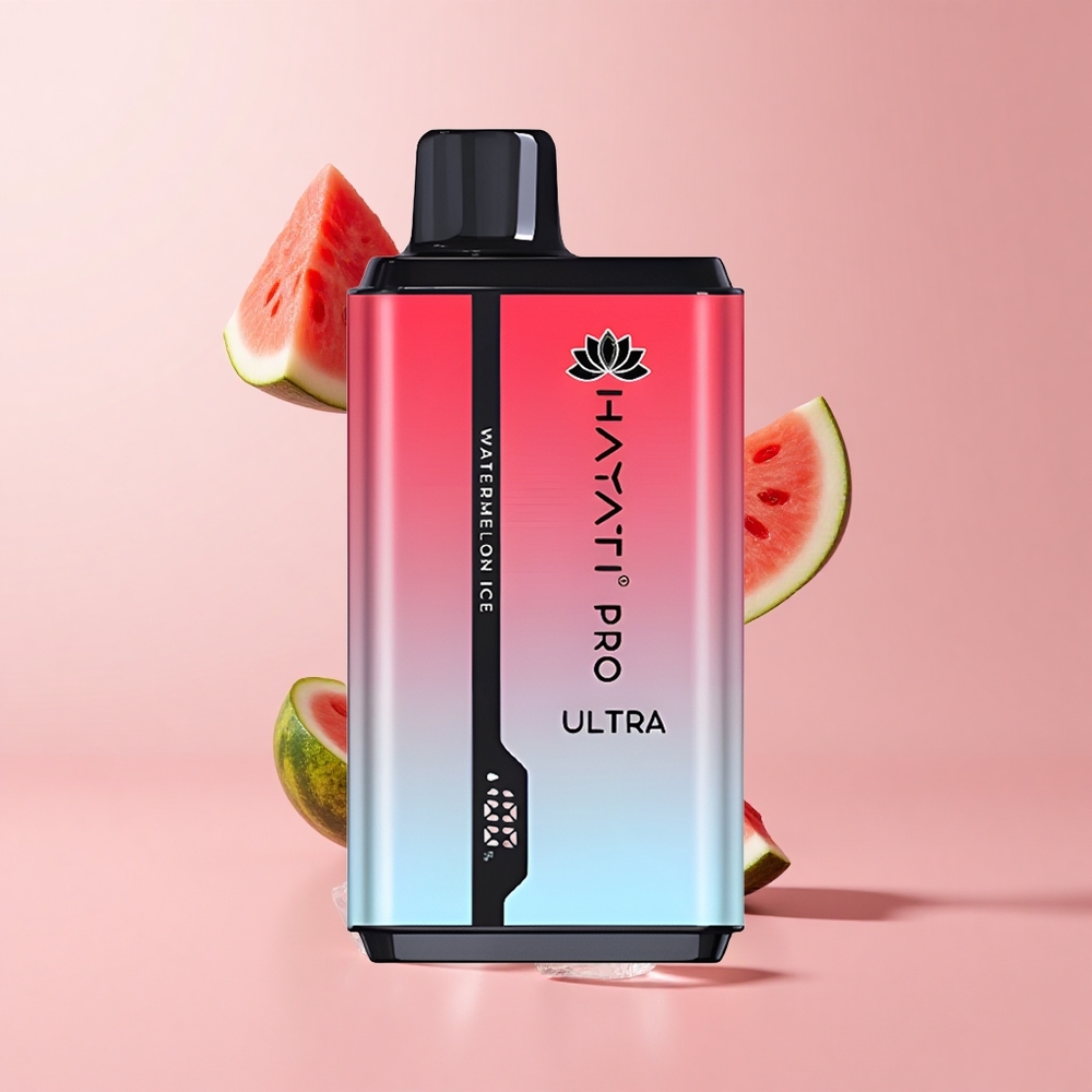 Watermelon Ice Hayati Pro Ultra 15000 Puffs 850mAh 24ml 2% Nicotine