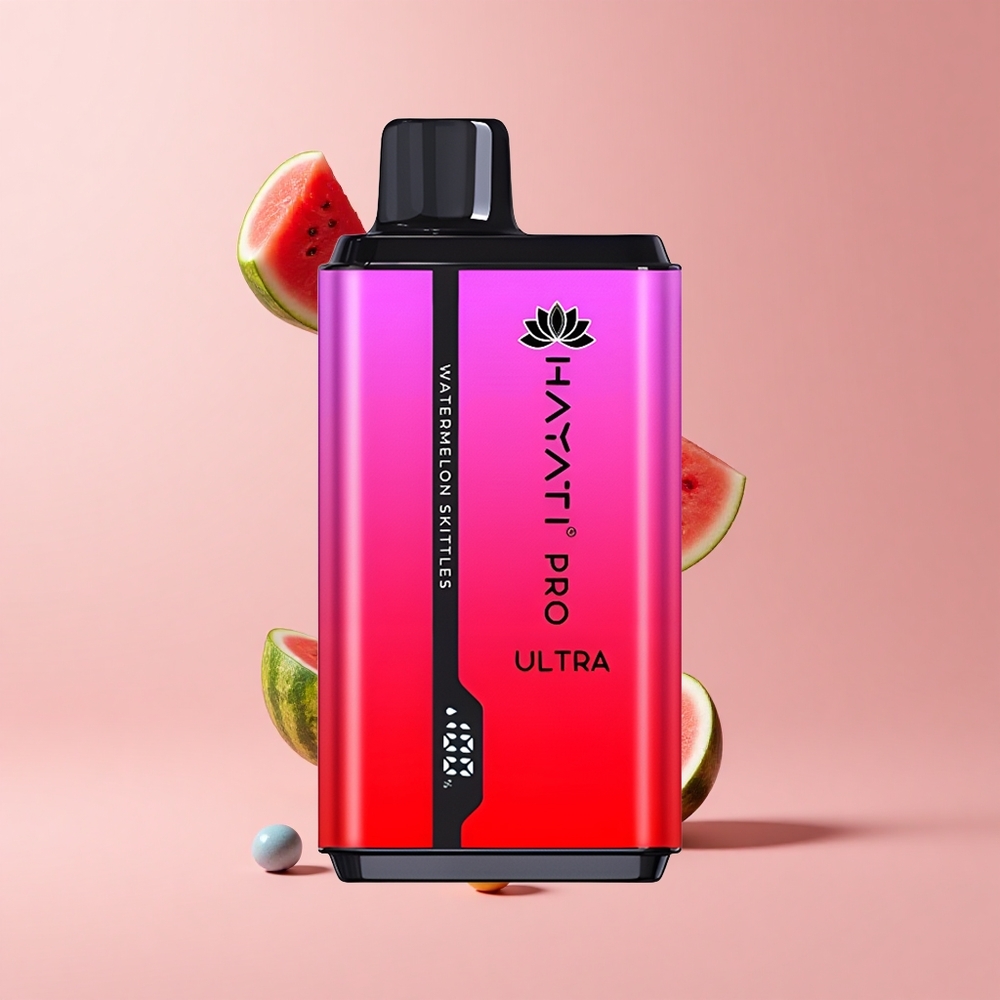 Watermelon Skittles Hayati Pro Ultra 15000 Puffs 850mAh 24ml 2% Nicotine