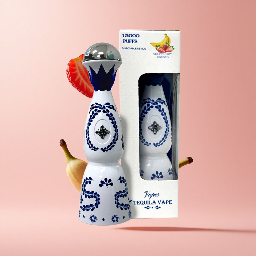 Strawberry Banana HUMO Azul 15000 Puffs 20mL 5% Nicotine Mesh