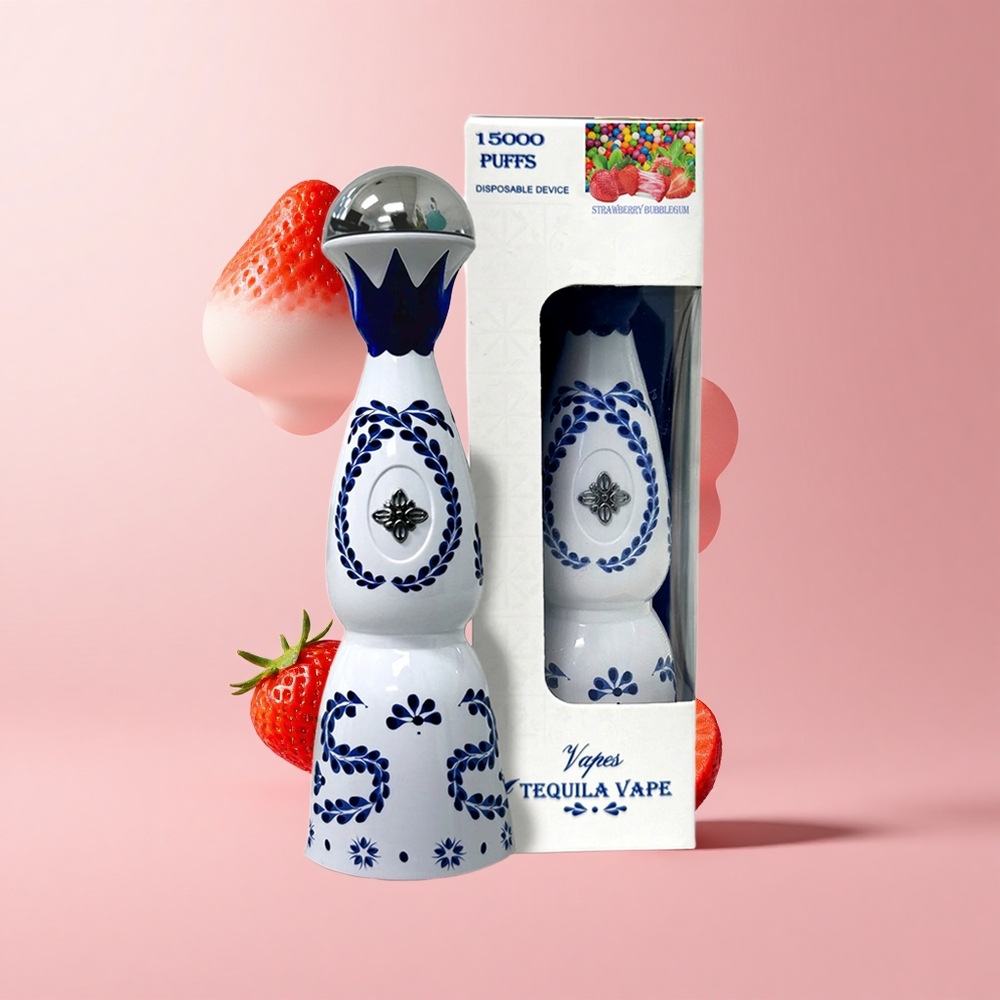 Strawberry Bubblegum Humo Azul 15000 Puffs 20mL 5% Nicotine Mesh