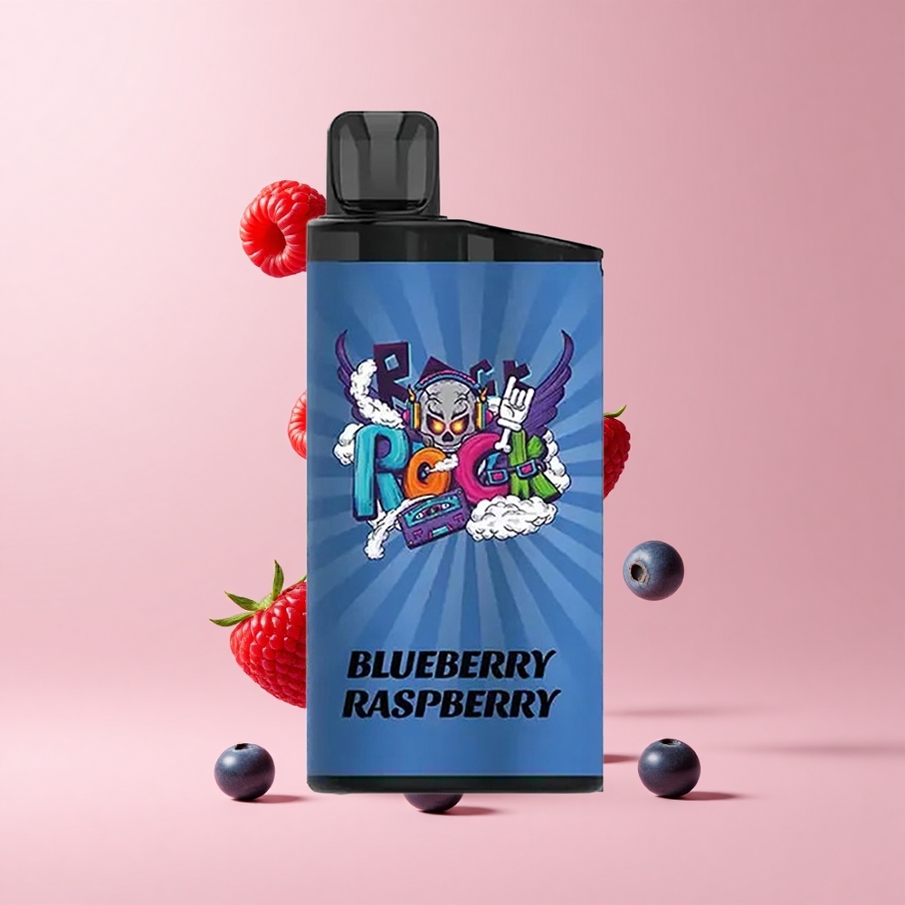 Blueberry Raspberry IGET Bar 3500 Puffs 1400mAh Mesh Coil