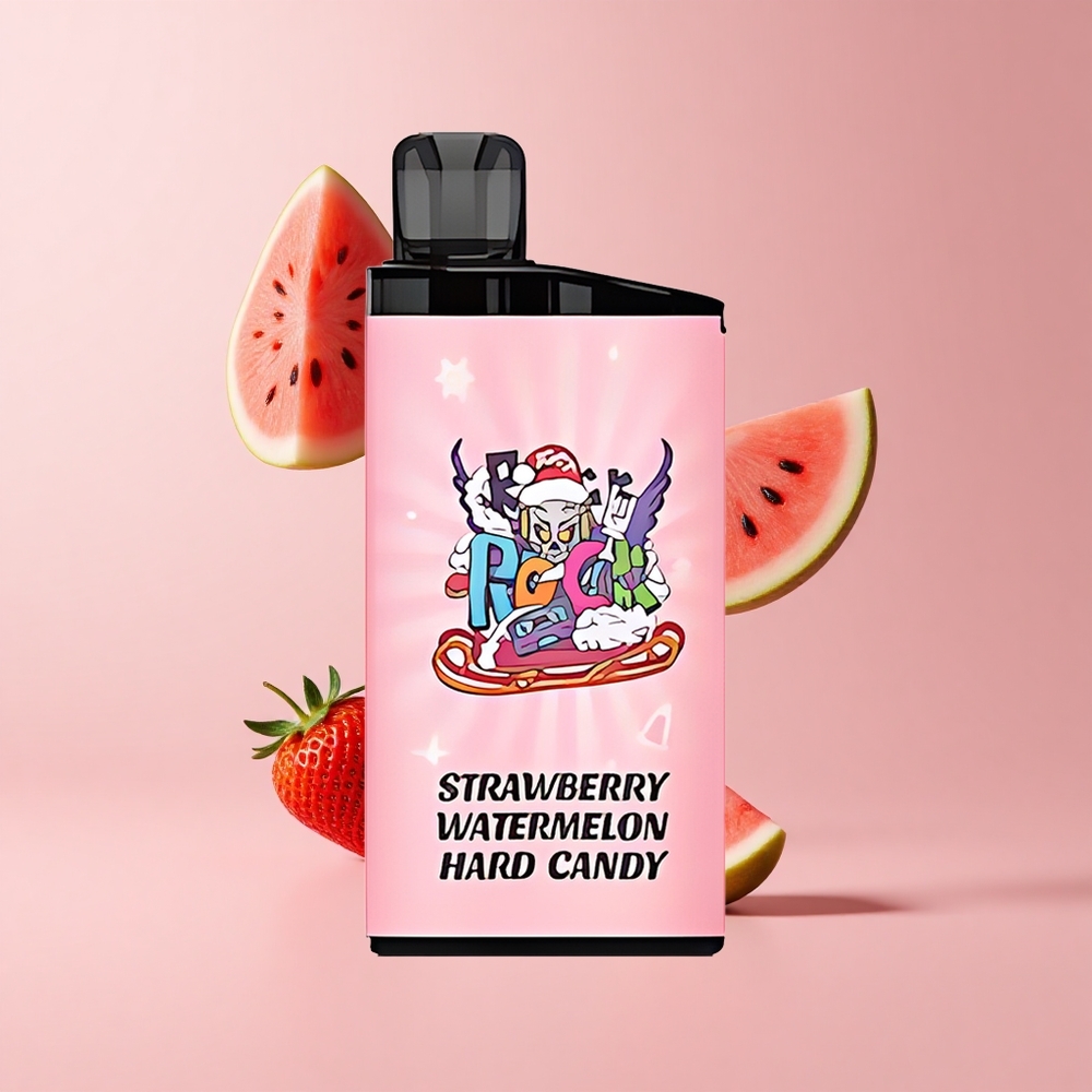 Strawberry Watermelon IGET Bar 3500 Puffs 1400mAh Mesh Coil Disposable Vape
