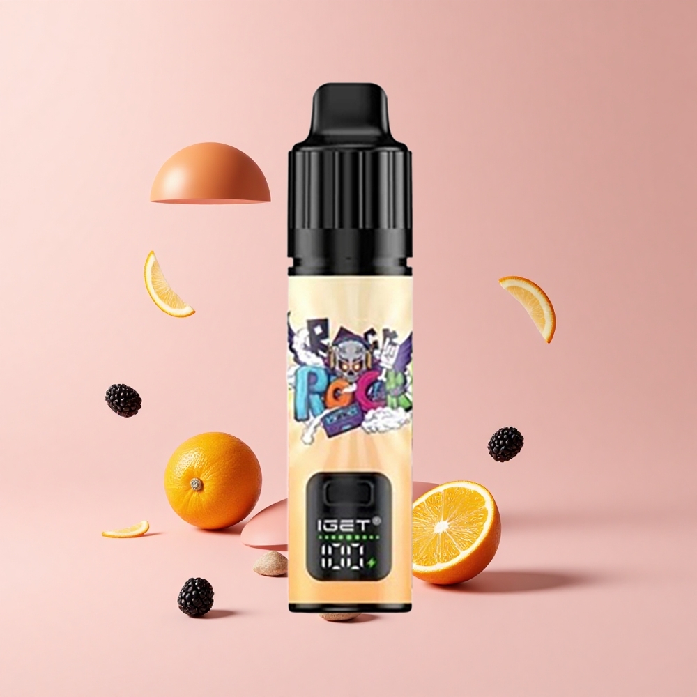 Blackberry Pineapple Orange IGET BAR PLUS 10000 Puffs 18ml 5% Nicotine Disposable Vape