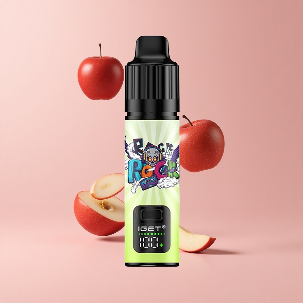Double Apple IGET BAR PLUS S3 POD 10000 Puffs 18ml 5% Nicotine Mesh