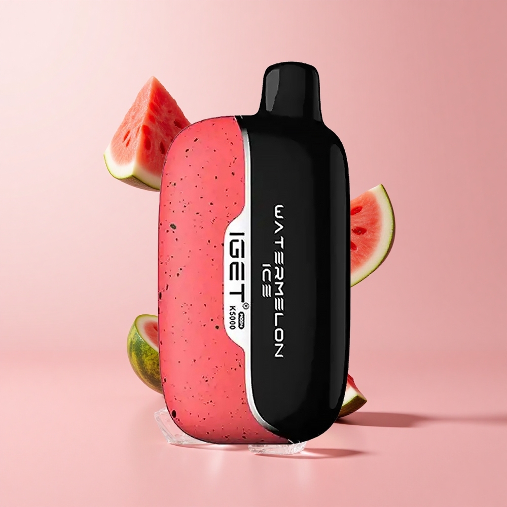 Watermelon Ice IGET Moon K5000 Mesh Coil Disposable Vape